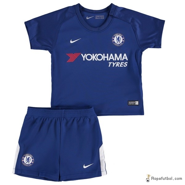 Camiseta Chelsea Replica Primera Ropa Niños 2017/18